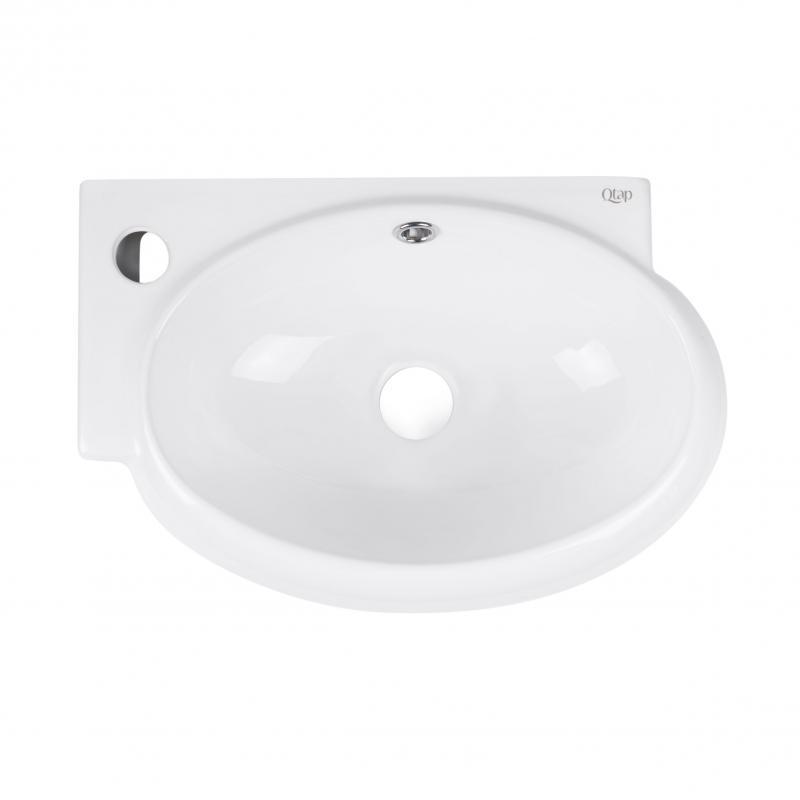 Раковина Qtap Leo 420x280x150 White QT11111008RW Раковина Qtap Leo 420x280x150 White QT11111008RW