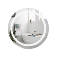 Дзеркало Lidz Aria R600 з LED-підсвічуванням Touch, з антизапотіванням, з димером, рег. яскравості LD78LR600