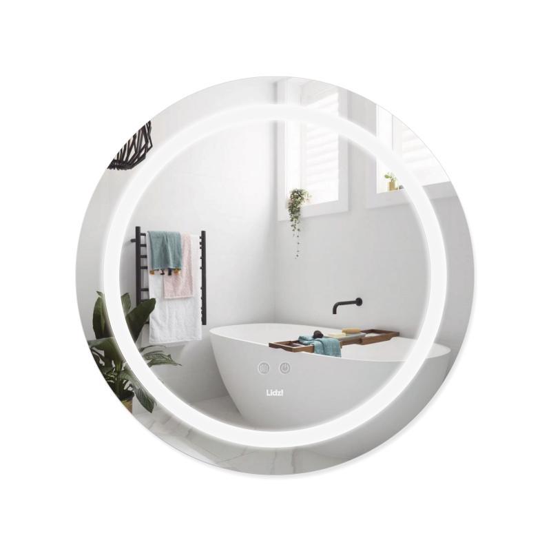 Дзеркало Lidz Aria R600 з LED-підсвічуванням Touch, з антизапотіванням, з димером, рег. яскравості LD78LR600 Дзеркало Lidz Aria R600 з LED-підсвічуванням Touch, з антизапотіванням, з димером, рег. яскравості LD78LR600