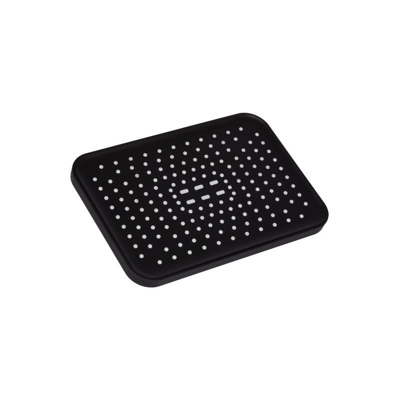 Лійка для верхнього душу Qtap Hlavova 260x180 мм прямокутна QTHLA107BLM45786 Black Matt Лійка для верхнього душу Qtap Hlavova 260x180 мм прямокутна QTHLA107BLM45786 Black Matt