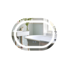 Дзеркало Qtap Gemini 650х900 з LED-підсвічуванням Touch, з антизапотіванням, з димером, рег. темп. кольору