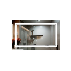 Дзеркало Qtap Cardinal 500х700 з LED-підсвічуванням Touch, з антизапотіванням, з димером, рег. темп. кольору