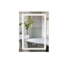 Дзеркало Qtap Cardinal 600х800 з LED-підсвічуванням Touch, з антизапотіванням, з димером, рег. темп. кольору