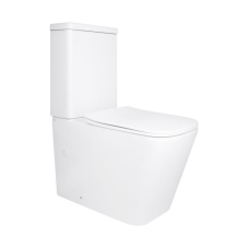 Унітаз підлоговий Qtap Stenava Rimless безобідковий з сидінням Soft-close WHITE QT27228303W