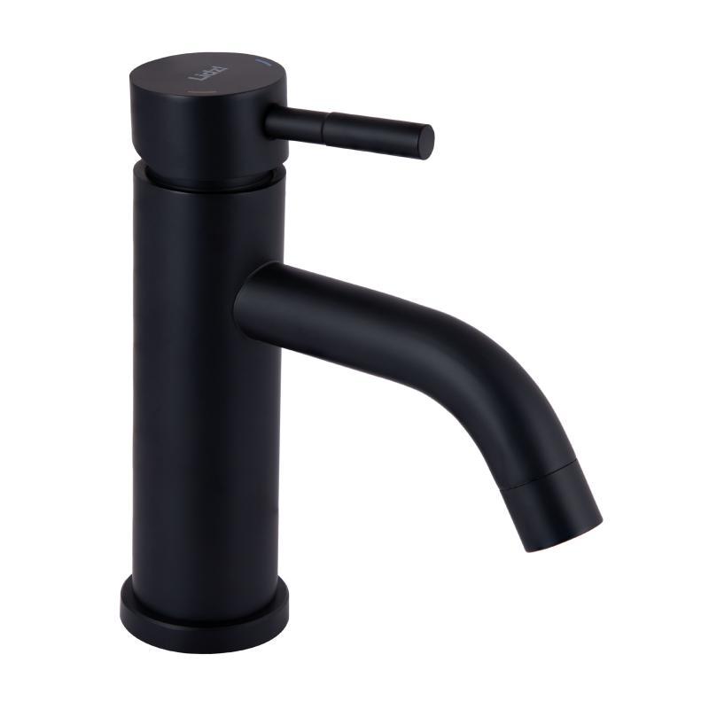 Змішувач для раковини Lidz Aria 0011F (k35) LDARI0011FBLA46092 Black Змішувач для раковини Lidz Aria 0011F (k35) LDARI0011FBLA46092 Black