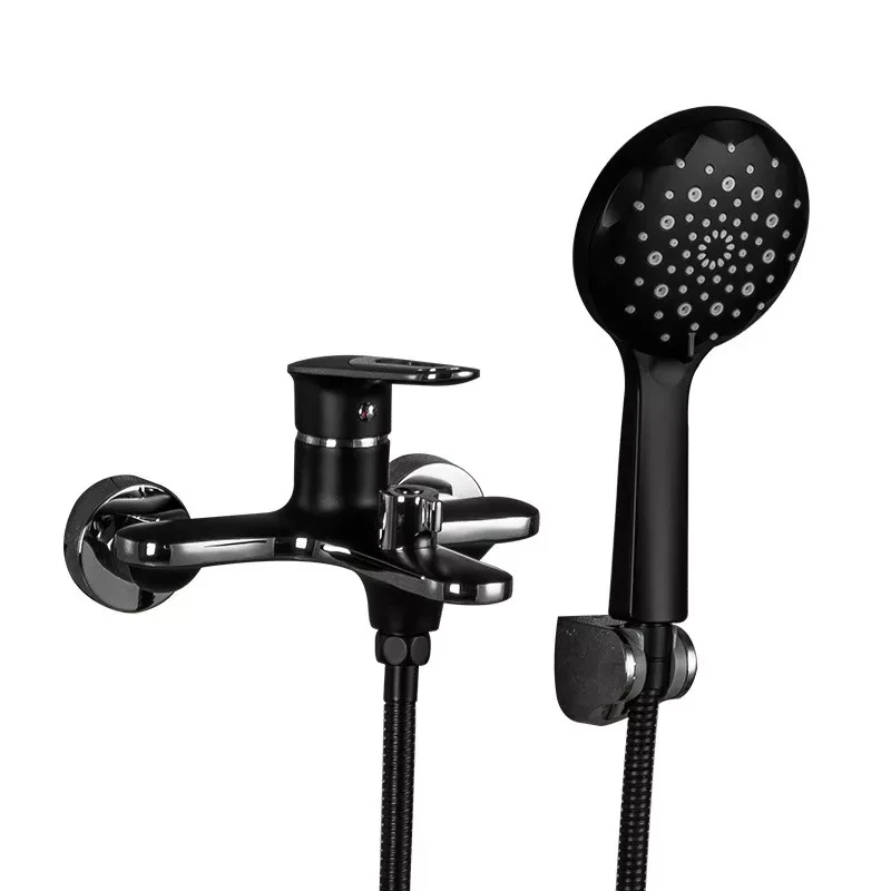 Змішувач для ванни Frap F3249-6, чорний/хром Змішувач для ванни Frap F3249-6, чорний/хром