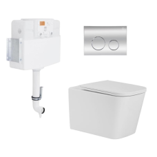 Готове рішення Qtap для ванної кімнати: підлоговий безбачковий унітаз Tern Ultra Quiet + бачок прихованого