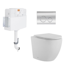 Готове рішення Qtap для ванної кімнати: підлоговий безбачковий унітаз Robin Ultra Quiet + бачок прихованого