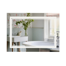 Дзеркало Qtap Cardinal 1000х700 з LED-підсвічуванням Touch, з антизапотіванням, з димером, рег. темп. кольору