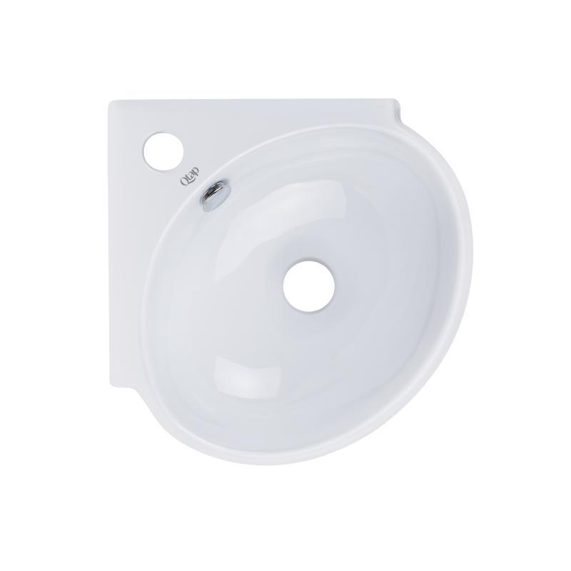 Раковина Qtap Leo 390x365x130 White QT11115010WN Раковина Qtap Leo 390x365x130 White QT11115010WN