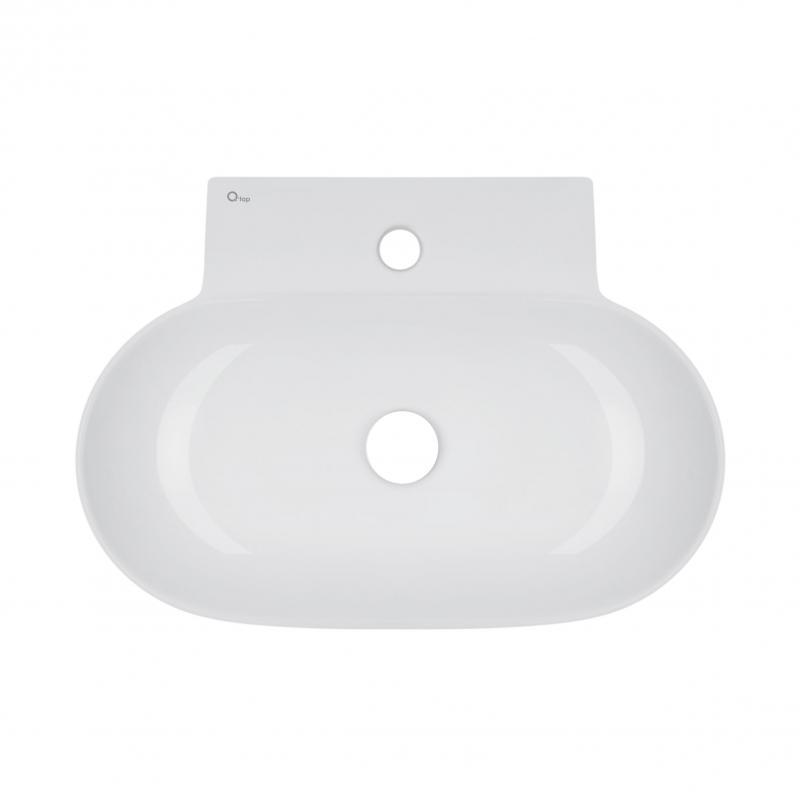 Раковина Qtap Cardinal 565х400х130 White QT0411K177WN Раковина Qtap Cardinal 565х400х130 White QT0411K177WN