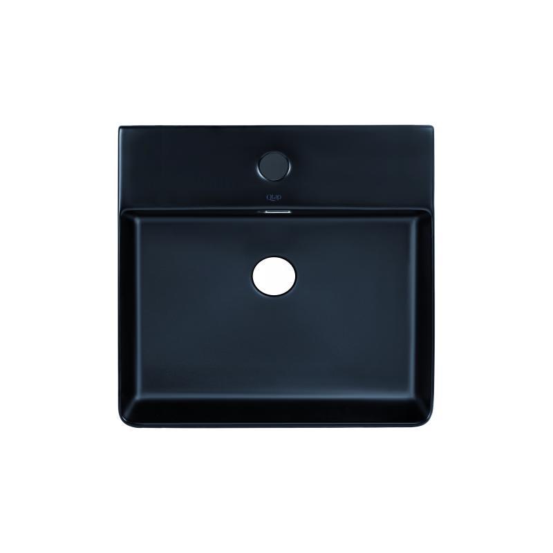 Раковина Qtap Nando LT 500х420х130 Matt black QT12116146AMB Раковина Qtap Nando LT 500х420х130 Matt black QT12116146AMB