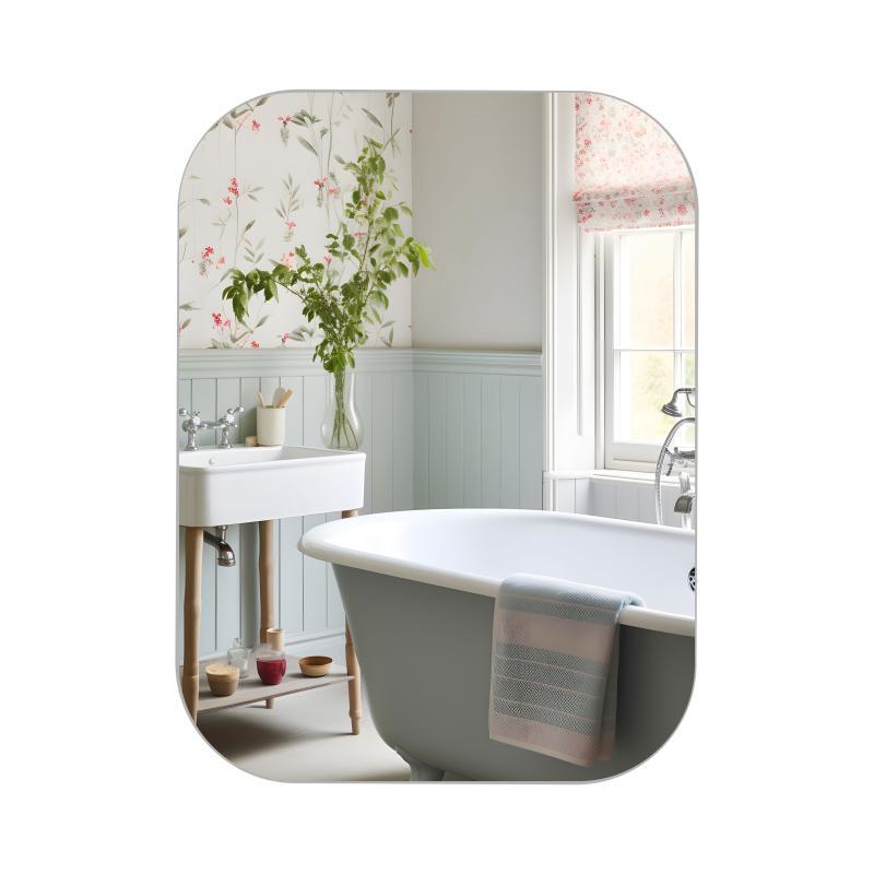 Дзеркало Lidz Nicole 450х600 настінне прямокутне зі завкругленими кутами LD78NI4560 Дзеркало Lidz Nicole 450х600 настінне прямокутне зі завкругленими кутами LD78NI4560