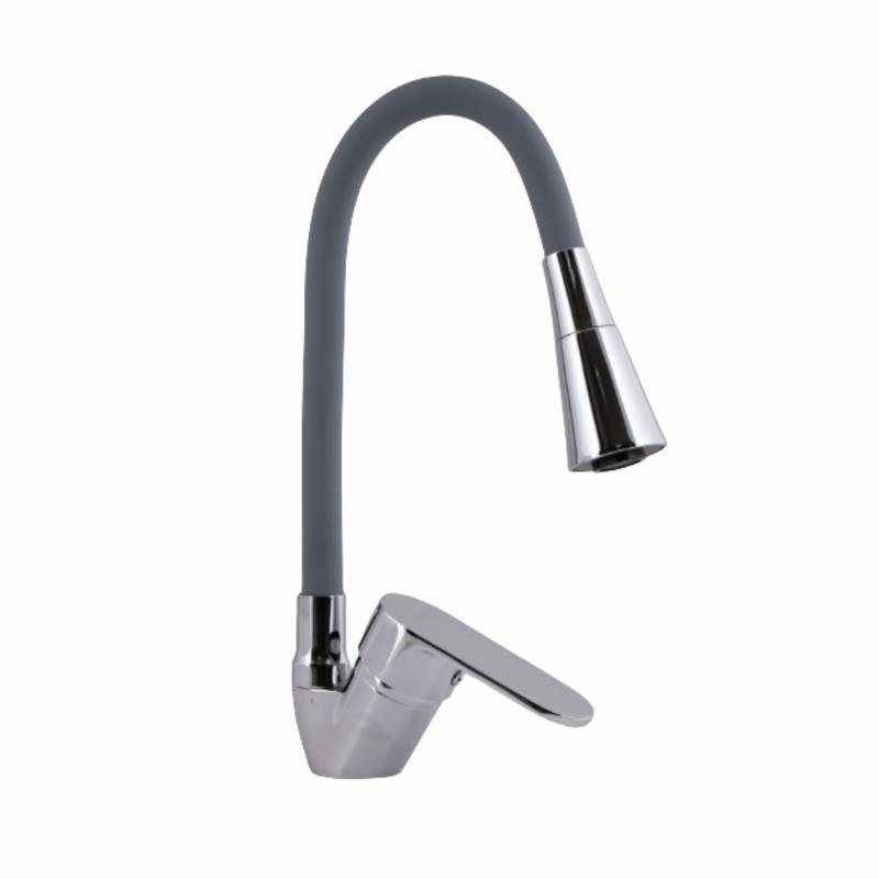 Змішувач для кухні Lidz Tani 008F3 з гнучким виливом (k40) LDTAN008F3GCR39507 Grey / Chrome Змішувач для кухні Lidz Tani 008F3 з гнучким виливом (k40) LDTAN008F3GCR39507 Grey / Chrome