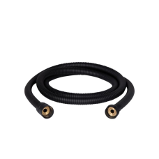 Акційний набір 2+1: Шланг для ручного душу 1600 мм Qtap Hadice QT054BL43074 Black Matt