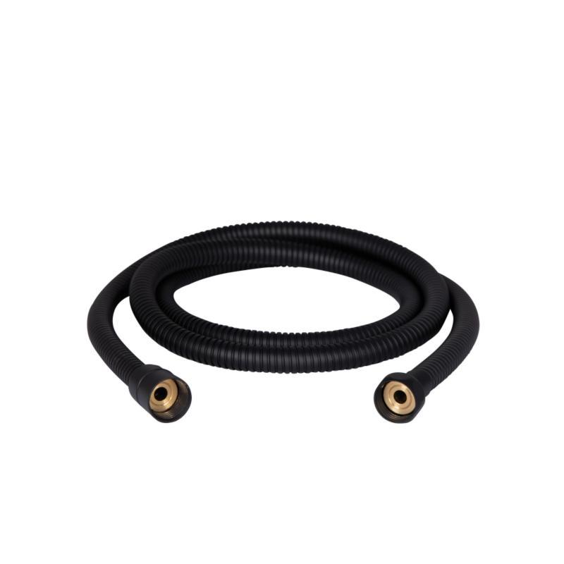 Акційний набір 2+1: Шланг для ручного душу 1600 мм Qtap Hadice QT054BL43074 Black Matt