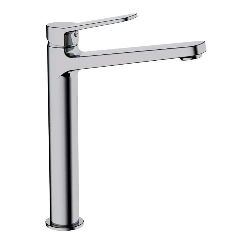 Змішувач для умивальника Frap F1061-2 високий, хром Змішувач для умивальника Frap F1061-2 високий, хром