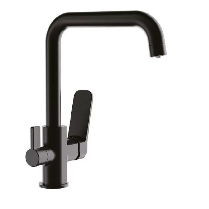 Змішувач для кухні Frap F4362 на дві води, чорний Змішувач для кухні Frap F4362 на дві води, чорний