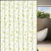 Шторка для ванної і душа Frap F8808, поліетилен, 180 x180 см, жовтий Шторка для ванної і душа Frap F8808, поліетилен, 180 x180 см, жовтий
