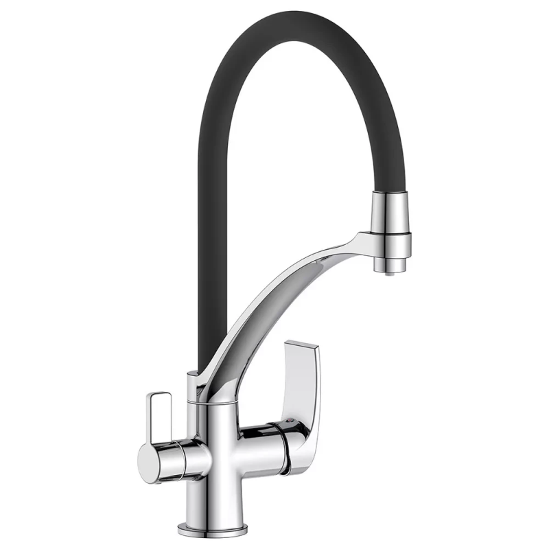 Змішувач для кухні Frap F4369 на дві води Змішувач для кухні Frap F4369 на дві води