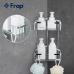 Полиця кутова Frap F351-1, 2-х ярусна, 240х320 мм, хром Полиця кутова Frap F351-1, 2-х ярусна, 240х320 мм, хром