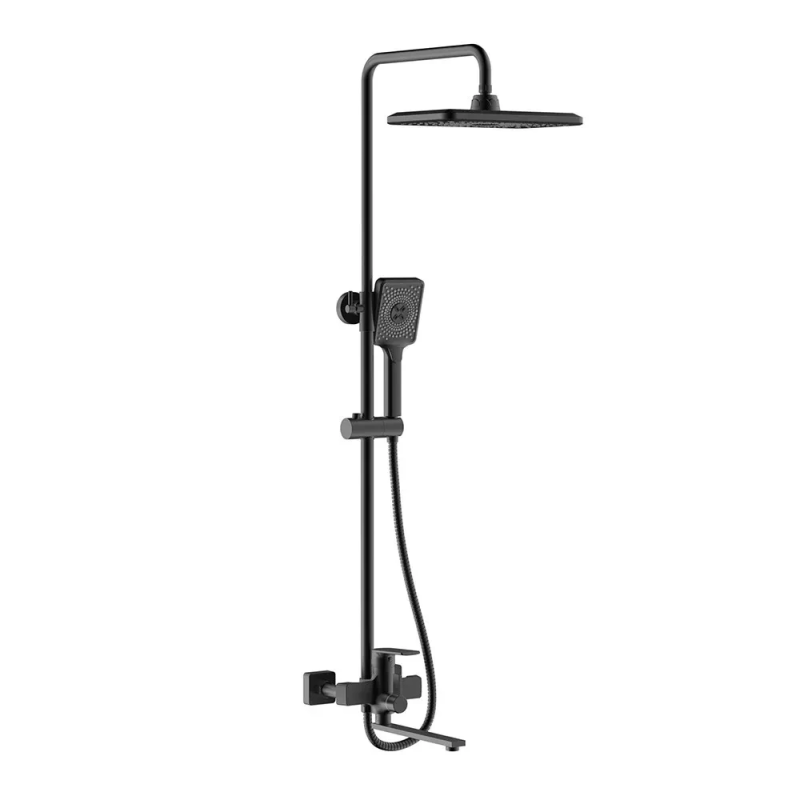 Душова система Frap F2471-6, вилив - перемикач на лійку, 3-функції Душова система Frap F2471-6, вилив - перемикач на лійку, 3-функції