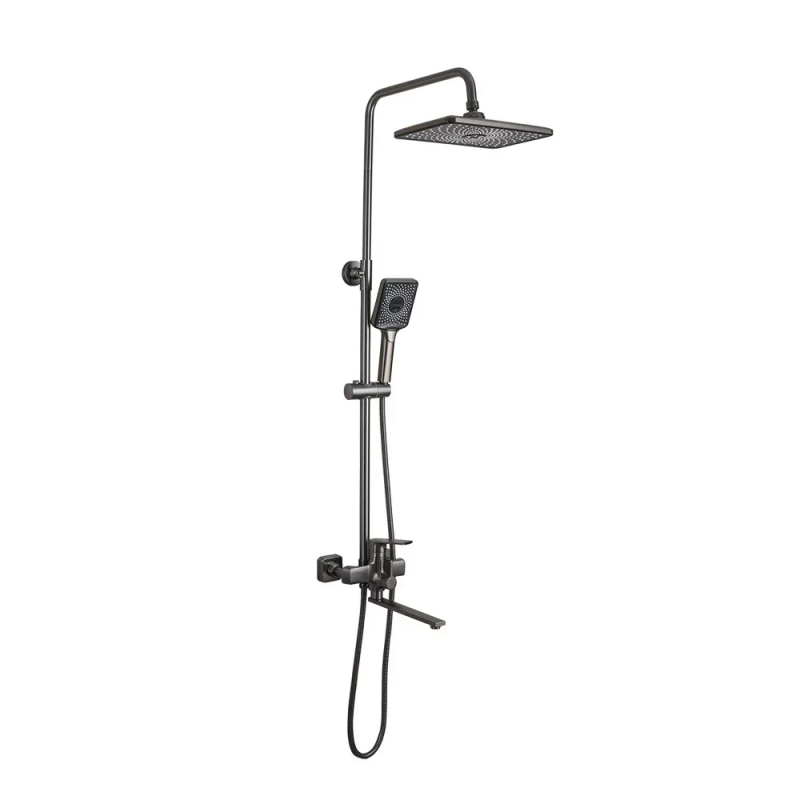 Душова система Frap F2471-9, вилив - перемикач на лійку, 3-функції Душова система Frap F2471-9, вилив - перемикач на лійку, 3-функції