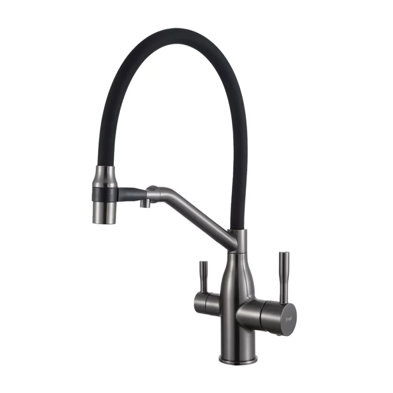 Змішувач для кухні під фільтр Frap F4397-9 з гнучким виливом Змішувач для кухні під фільтр Frap F4397-9 з гнучким виливом