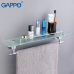 Полиця з тримачем для рушників GAPPO G1807-4, 580х120 мм, хром Полиця з тримачем для рушників GAPPO G1807-4, 580х120 мм, хром