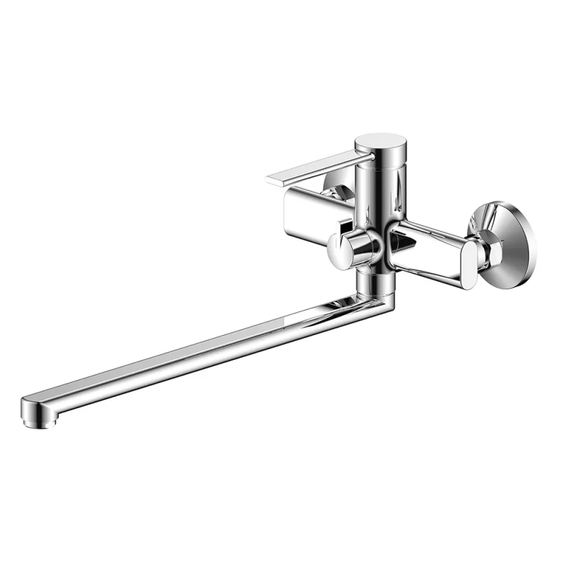 F2267 ванна одноважі. довг. пл. вилив лат. корпус Ø35 (хром) Inash10ult