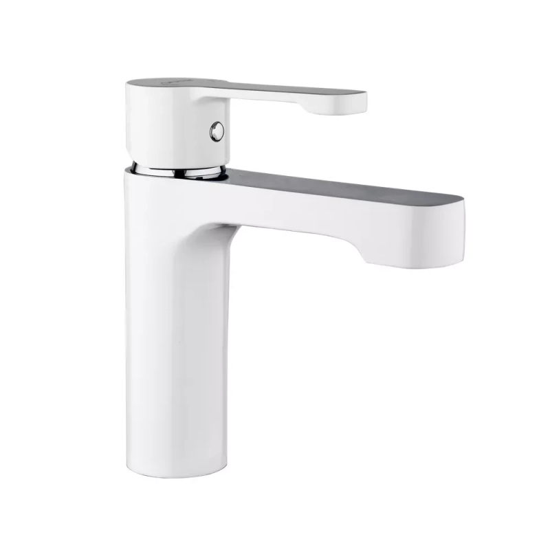 Змішувач для умивальника GAPPO G1002-8, білий/хром Змішувач для умивальника GAPPO G1002-8, білий/хром