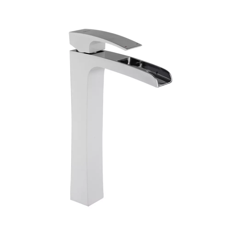 Змішувач для умивальника GAPPO G1007-31, білий/хром Змішувач для умивальника GAPPO G1007-31, білий/хром