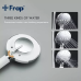 Душева система Frap F2449-20, перемикач на лійку, 3 режими, білий/хром Душева система Frap F2449-20, перемикач на лійку, 3 режими, білий/хром