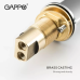 Змішувач для умивальника GAPPO G1052-80, хром