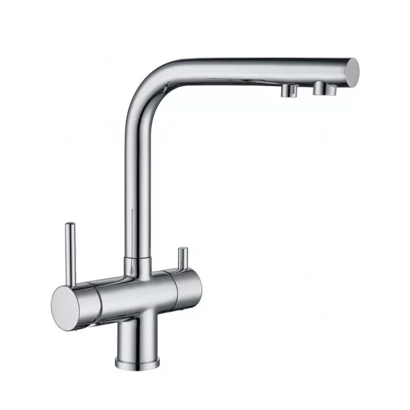 Змішувач для кухні на дві води GAPPO G43752 під фільтр, хром Змішувач для кухні на дві води GAPPO G43752 під фільтр, хром