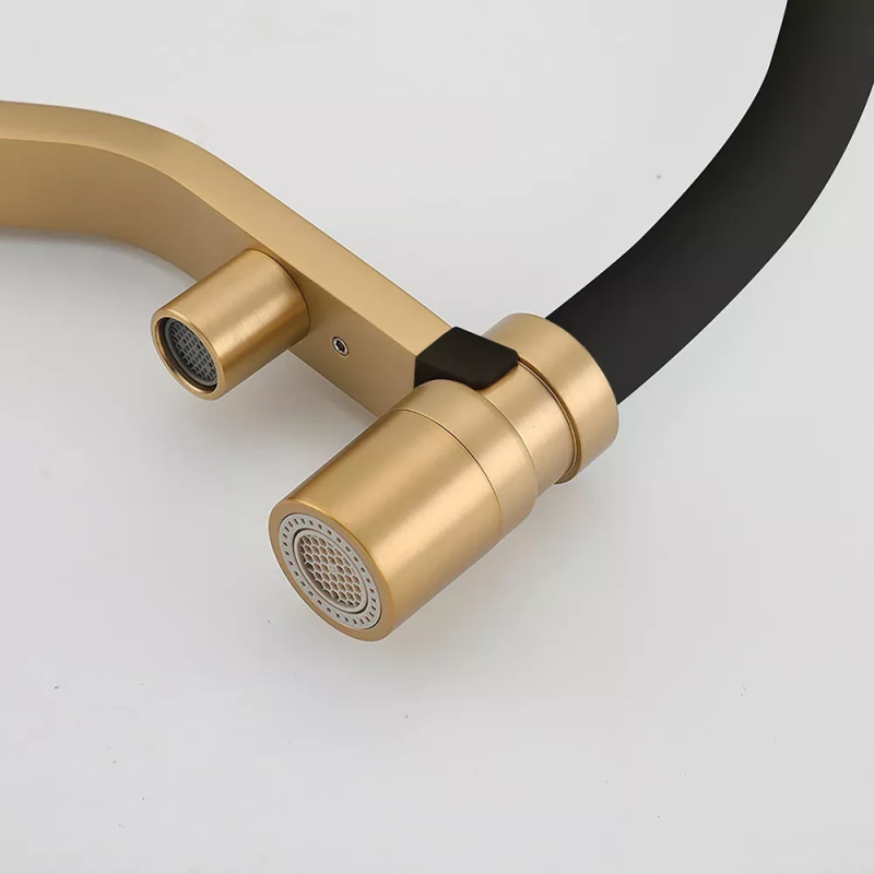 G4395-63 кухня під осмос одноваж. вис. силікон. вилив лат. шпилька Ø35 (сатин золотий/чорний) {8/1} G4395-63 кухня під осмос одноваж. вис. силікон. вилив лат. шпилька Ø35 (сатин золотий/чорний) {8/1}