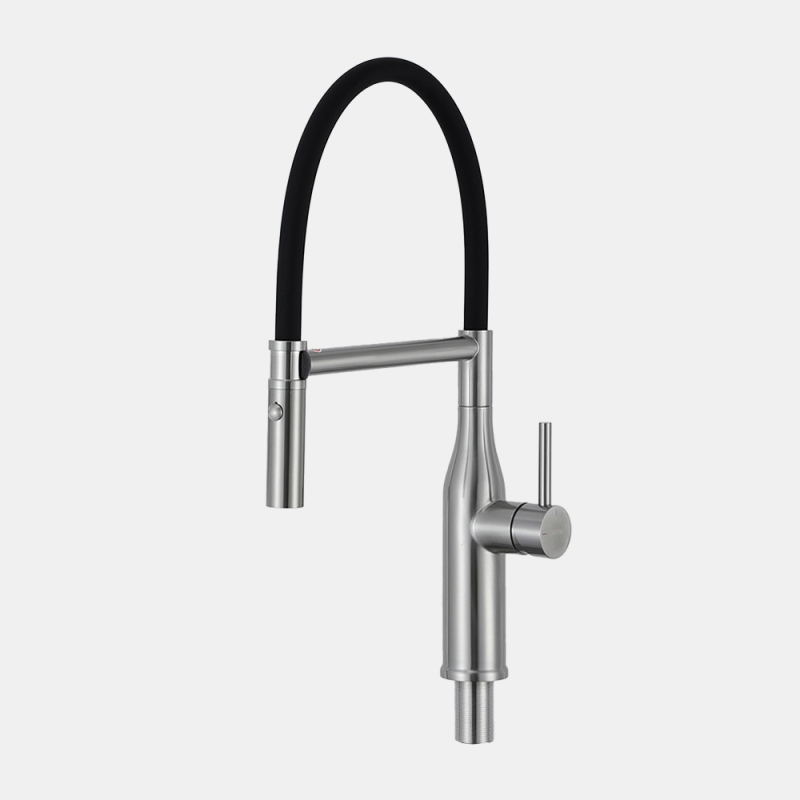 G4098-25 кухня одноваж. вис. вилив нерж. сталь гайка Ø35 (сатин) {8/1} G4098-25 кухня одноваж. вис. вилив нерж. сталь гайка Ø35 (сатин) {8/1}