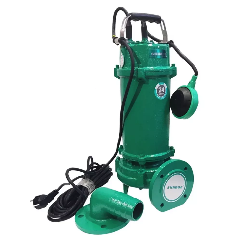 Насос дренажно-фекальний SHIMGE 50WQD1.1QG(F) з ножем, Hmax=19,5 м, Qmax=230 л/хв. Насос дренажно-фекальний SHIMGE 50WQD1.1QG(F) з ножем, Hmax=19,5 м, Qmax=230 л/хв.