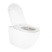 Унітаз підвісний Qtap Robin безобідковий з сидінням Soft-close QT13332141ERW Унітаз підвісний Qtap Robin безобідковий з сидінням Soft-close QT13332141ERW