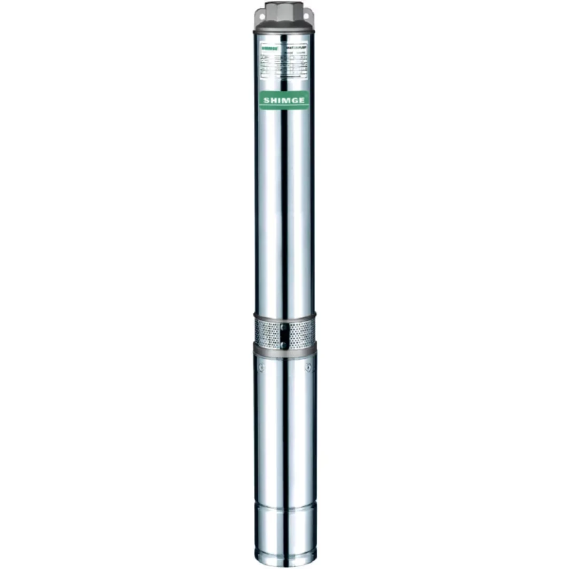 4SP 8/38-5.5 SHIMGE 380В (3м кабелю) ц/біж.5.5 кВт Н237(164)м Q180(120)л/хв НАС+ДВИГ+ПУЛЬТ