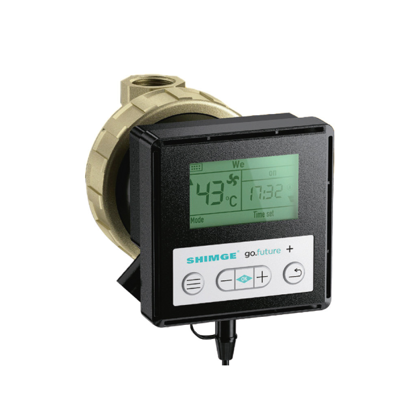 Go futur plus SHIMGE блок рецирк.(Hmax=1.2м.Qmax=0.46м³ + кабель зі штепс, вихід 1/2“ {8}