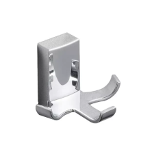 Гачок потрійний для ванної Frap F1805-3 з 2-ма накладками, білий/хром