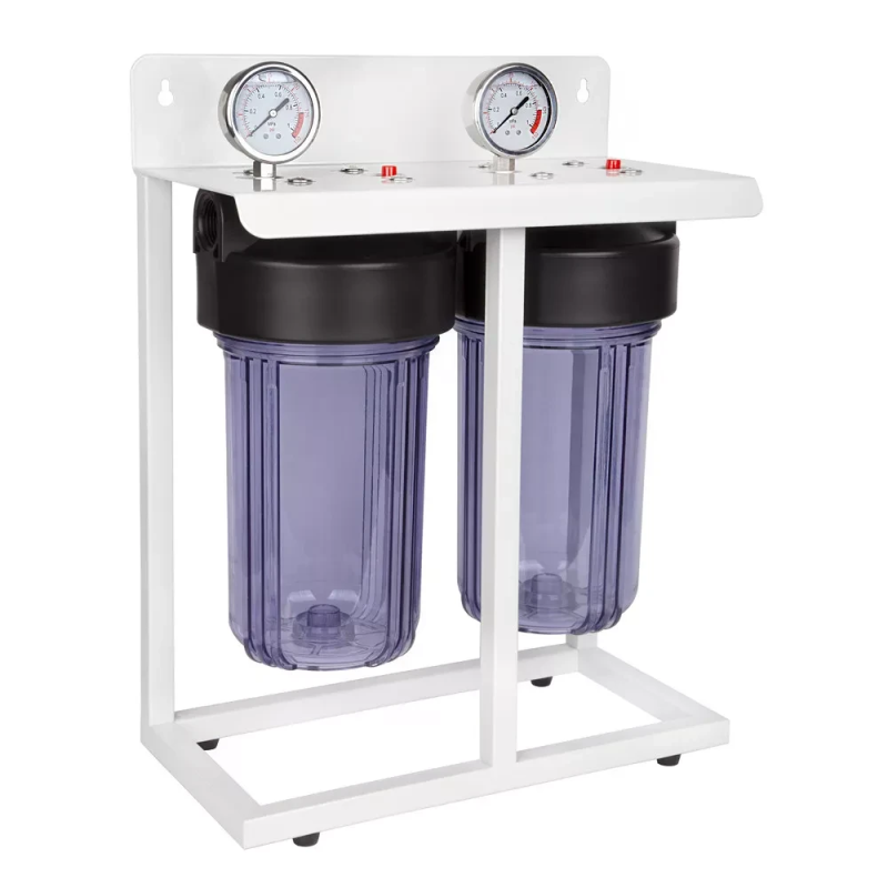 Система з двох корпусів ITAL 2FH10BB-CL 1“ для магістрального фільтра Система з двох корпусів ITAL 2FH10BB-CL 1“ для магістрального фільтра