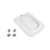 Сидіння для унітаза Qtap Kalao з мікроліфтом Slim QT08991213AW Сидіння для унітаза Qtap Kalao з мікроліфтом Slim QT08991213AW