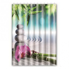 Шторка для ванни та душу Frap F8607, поліестер, 180х180 см, “Натхнення“