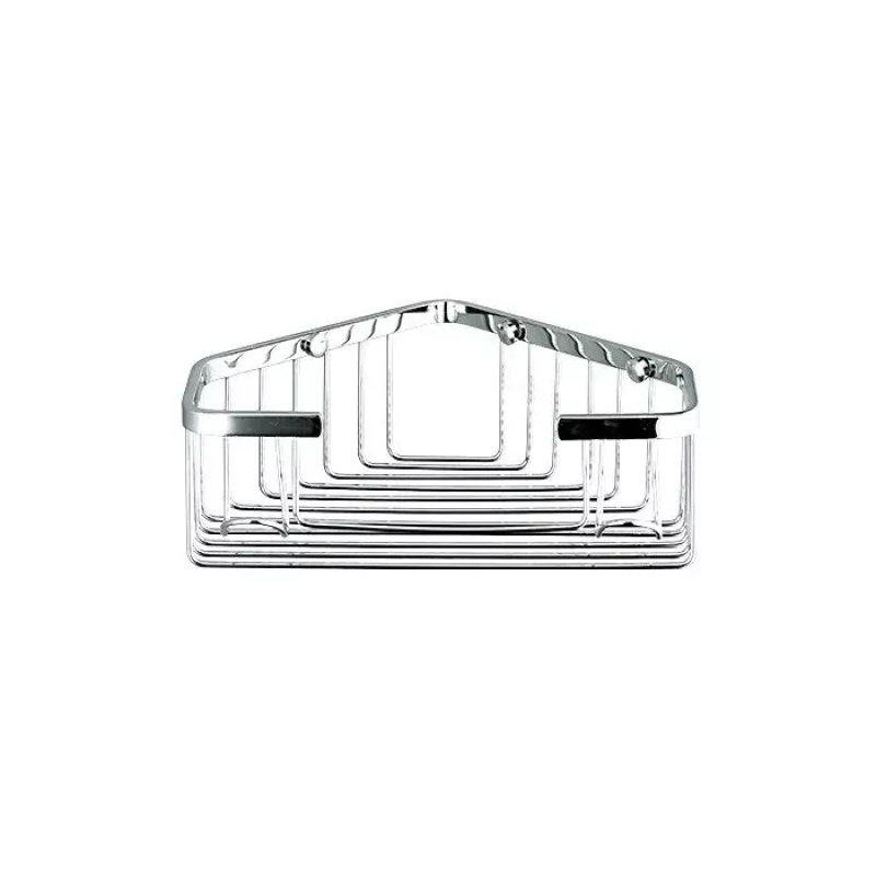 Полиця кутова Frap F351, 240х80 мм, нержавіюча сталь, хром Полиця кутова Frap F351, 240х80 мм, нержавіюча сталь, хром