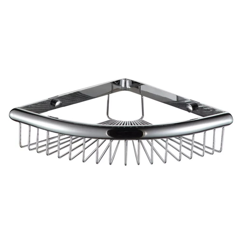 Полиця кутова Frap F352, 240х60 мм, нержавіюча сталь, хром Полиця кутова Frap F352, 240х60 мм, нержавіюча сталь, хром