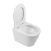Унітаз підвісний Qtap Scorpio безободковий Ultra Quiet з сидінням Soft-close QT14332380AW