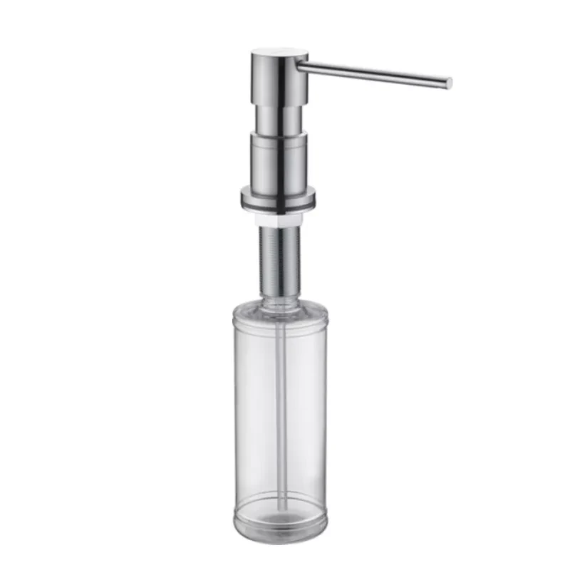 Дозатор, що вбудовується в мийку GAPPO G402-5, латунь/пластик, сатин 300 мл Дозатор, що вбудовується в мийку GAPPO G402-5, латунь/пластик, сатин 300 мл