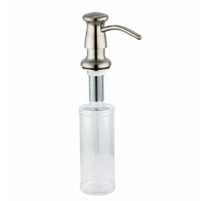 Дозатор для миючого засобу GAPPO G403-5, що вбудовується в мийку, латунь/пластик, сатин 300 мл Дозатор для миючого засобу GAPPO G403-5, що вбудовується в мийку, латунь/пластик, сатин 300 мл